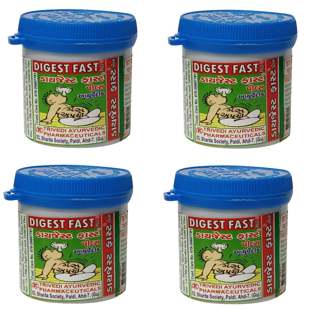 Digest Fast front Pack of 4