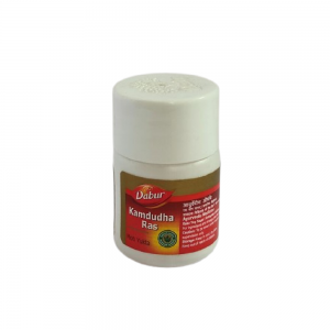 Dabur Kamdudha Ras (Moti Yukta) || Pack Of 20 Tabs || Useful In Alleviating Gastric Ailments