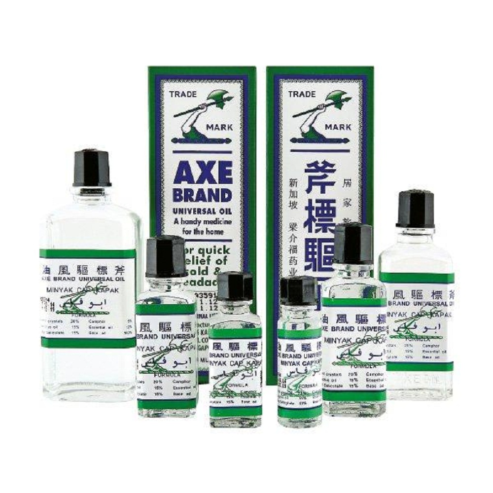 briefpapier Roos Lauw Axe Brand Universal Oil || For Quick Relief of Cold & Headache - Ayubazar