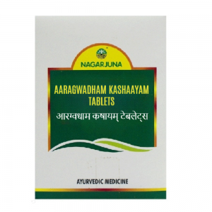 Nagarjuna Ayurveda Aragwadham Kashayam Tablet || Pack Of 100 Nos. || Useful In Skin Disorders