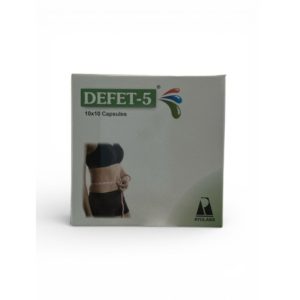 Ayulabs Defet – 5 Capsules || Pack Of 100 Caps || Useful In Weight Management
