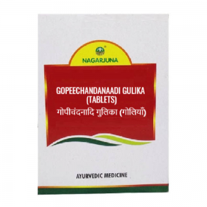Nagarjuna Ayurveda Gopeechandanaadi Gulika || Pack Of 100 Tabs || Useful In Fever Care
