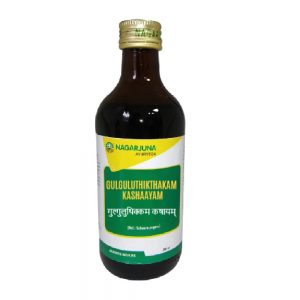 Nagarjuna Ayurveda Gulguluthikthakam Kashayam || Pack Of 200 Ml || Useful In Inflammation Control