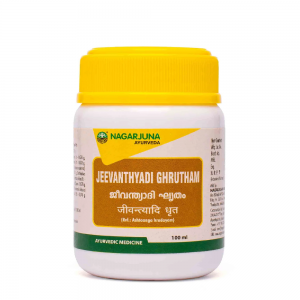 Nagarjuna Ayurveda Jeevanthyaadi Ghrutham || Pack Of 100 Ml || Useful In Eye Health