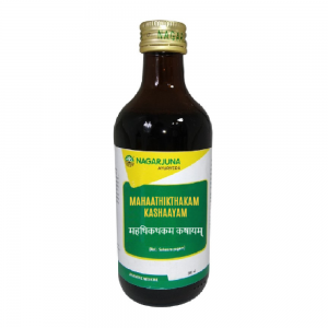 Nagarjuna Ayurveda Mahathikthakam Kashayam || Pack Of 200 Ml || Useful In Skin Disorders