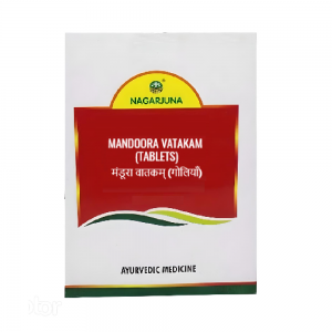 Nagarjuna Ayurveda Mandoora Vatakam || Pack Of 100 Tabs || Useful In Blood Health