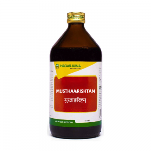 Nagarjuna Ayurveda Musthaarishtam || Pack Of 450 ml || Useful In Digestive Care