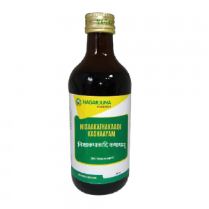 Nagarjuna Ayurveda Nisakathakadi Kashayam || Pack Of 200 Ml || Useful In Blood Sugar Control