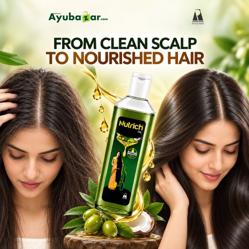 Ayulabs Nutrich Oil || Useful For Hair Growth - Image 4