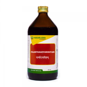 Nagarjuna Ayurveda Paarthaadyarishtam || Pack Of 450 ml || Useful In Cardiac Care