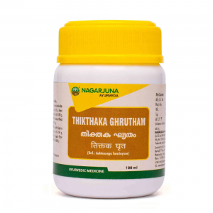 Nagarjuna Ayurveda Thikthaka Ghrutham || Pack Of 100 Ml || Useful In Skin Purification
