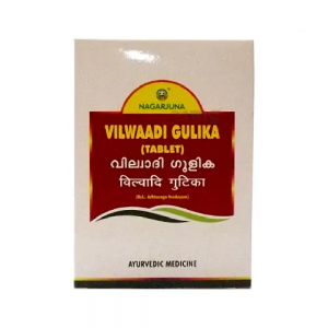 Nagarjuna Ayurveda Vilwaadi Gulika (Tablet) || Pack Of 100 Tabs || Useful In Digestive Care