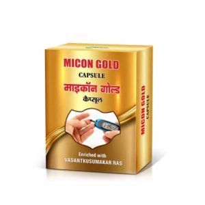 Jamna Micon Gold Capsule || Pack Of 30 Caps || Useful For Blood Sugar Wellness