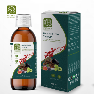 Vasishta Haemishta Syrup || Pack Of 200 Ml || Useful In Blood Enrichment