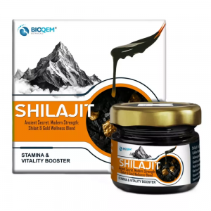 Bioqem Shilajit || Pack Of 20 Gms || Useful For General Weakness