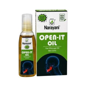 Narayani's Open-It Oil || Pack Of 15 Ml x 2 || Useful For Jaw Massage