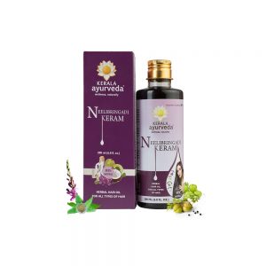 Kerala Ayurveda Neelibringadi Keram Hair Oil | Prevents Dandruff, Premature Greying & Hair Fall