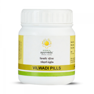 Kerala Ayurveda Vilwadi Pills  | Pack Of 50 Tab | Treatment Of Fevers, Poisoning, And Metabolic Insufficiency