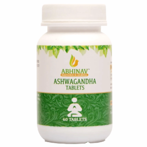 Abhinav Ashwagandha Tablet || Pack Of 60 Tabs || Useful For Stress Relief