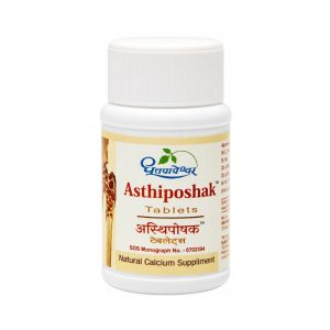 Dhootapapeshwar Asthiposhak Tablets || Pack of 60 Tabs || Useful For Calcium Supliment