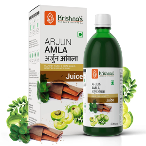 Krishna's Arjun Amla Juice || Pack Of 500 Ml || Useful In Strengthening Heart Function