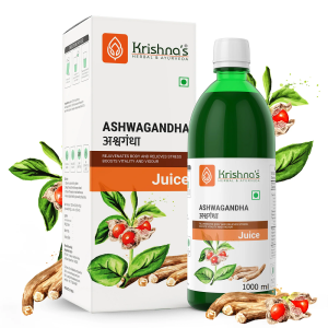 Krishna'S Ashwagandha Juice || Pack Of 1000 Ml || Useful In Stress