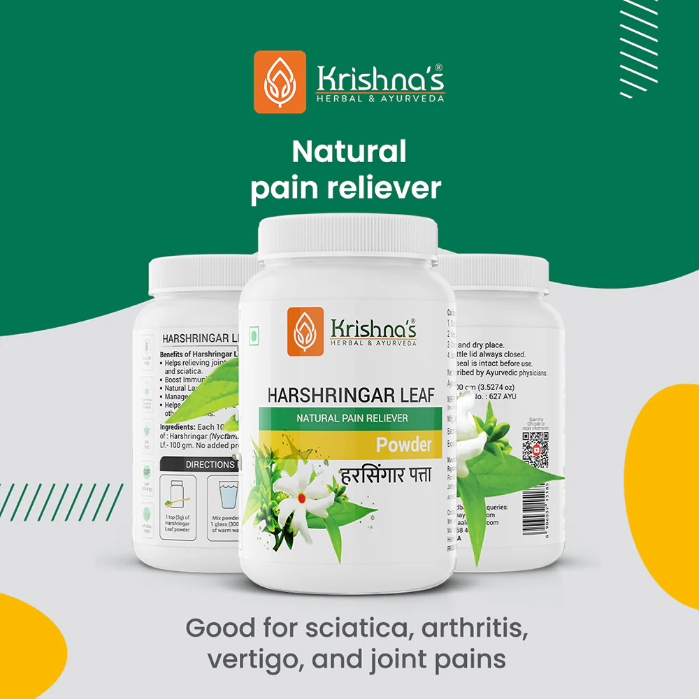Harshringar Leaf Powder 2