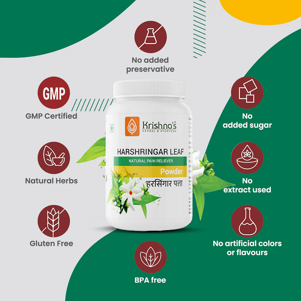 Harshringar Leaf Powder 4