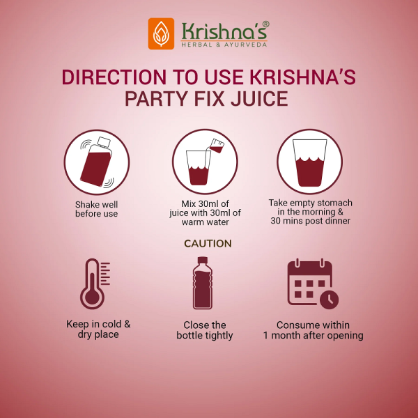 Party Fix Krishna'S Party Fix Juice β Useful In Hangover