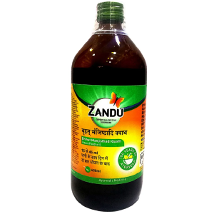 Zandu Brihat Manjisthadi Quath || Pack Of 450 Ml || Useful For Skin Care