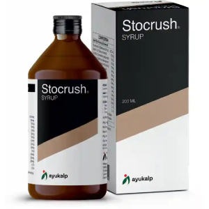 Ayukalp Stocrush Syrup || Pack Of 200 Ml || Useful In Kidney Stone Care