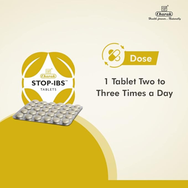 Charak Stop-Ibs Tablets – Useful For Digestive Balance