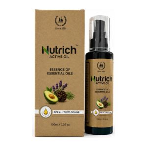 Ayulabs Nutrich Active Hair Oil || Pack Of 100 Ml || Useful For Hair Growth