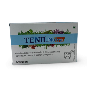 Ayulabs Tenil Nutra Tablet || Pack Of 10 Tabs || Useful For Mental Health
