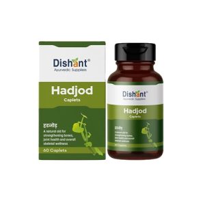 Dishant Ayurvedic Hadjod Caplets || Pack Of 60 Caps || Useful For Bone Health