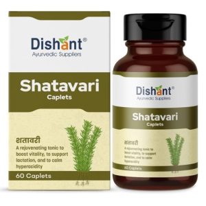 Dishant Ayurvedic Shatavari Caplets || Pack Of 60 Caps || Useful For Women Health