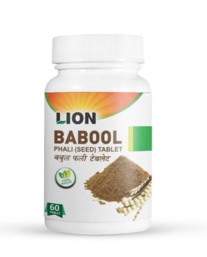 Lion Babool Phali Tablet || Pack of 60 Tabs || Useful For Joint Pain