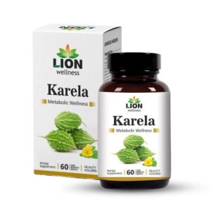 Lion Karela Tablet (Extracted) || Pack of 60 Tabs || Useful For Glucose Metabolism