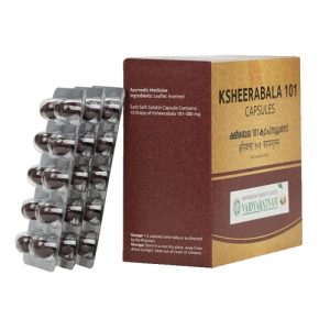 Vaidyaratnam Ksheerabala 101 Capsule || Pack Of 100 Caps || Useful For Nerve Wellness