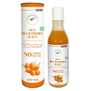 Baidyanath Sea Buckthorn Juice || Pack Of 500 Ml || Useful For Immunity Wellness
