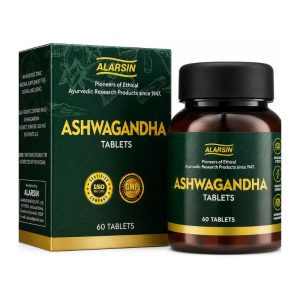 Alarsin Ashwagandha Tablets || Pack Of 60 Tabs || Useful In Stress Relief