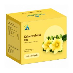 Planet India Ksheerabala 101 Softgels || Pack Of 60 Softgels || Useful For Eye Wellness