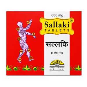 Gufic Sallaki Tablets || Useful For Osteoarthritis - Pack of 10 Tabs (600 Mg)