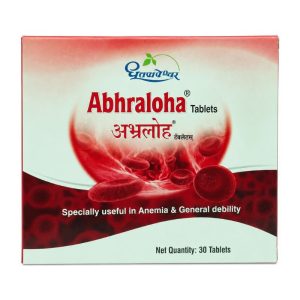 Dhootpapeshwar Abhraloha Tablets || Pack Of 30 Tabs || Useful For Blood Health