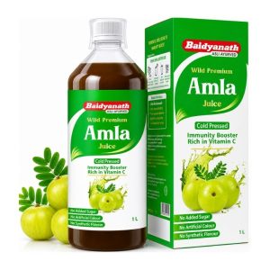 Baidyanath Amla Juice || Pack Of 1 Ltr || Useful For Digestion, Immunity & Vitality