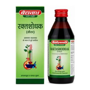 Baidyanath Raktashodhak Syrup || Pack Of 200 Ml || Useful For Skin Health