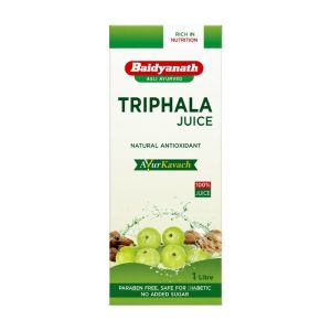 Baidyanath Triphala Juice || Pack Of 1 Ltr || Useful For Digestive Health