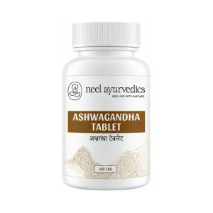 Neel Ayurvedics Ashwagandha Tablets || Pack Of 100 Tabs || Useful For Stress Support