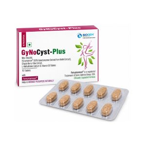Bioqem GynoCyst-Plus Tablets || Pack Of 10 Tabs || Useful For Women's Health