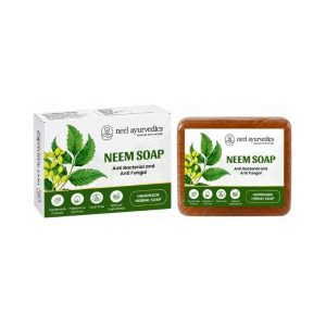 Neel Ayurvedics Neem Soap || Useful For Acne Care